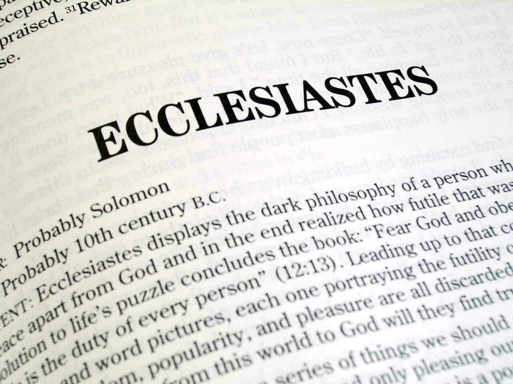who wrote ecclesiastes