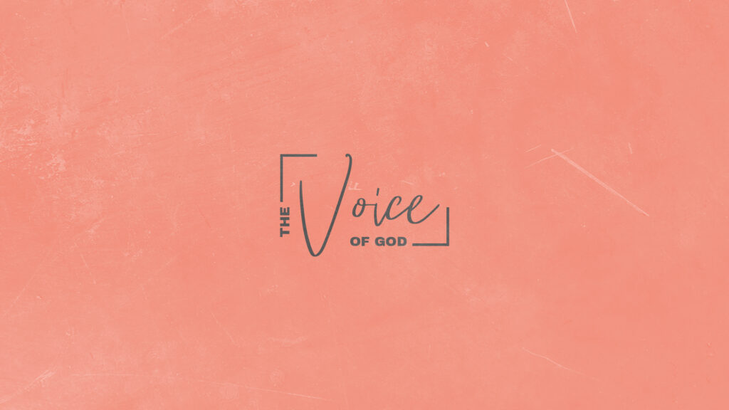 the voice of God
