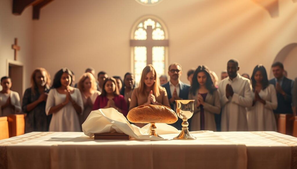 what does the bible say about communion