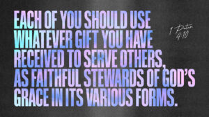 EachOfYouShouldUseWhateverGift