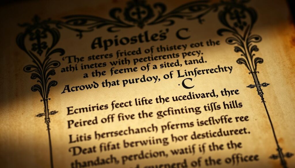 apostles' creed in the bible