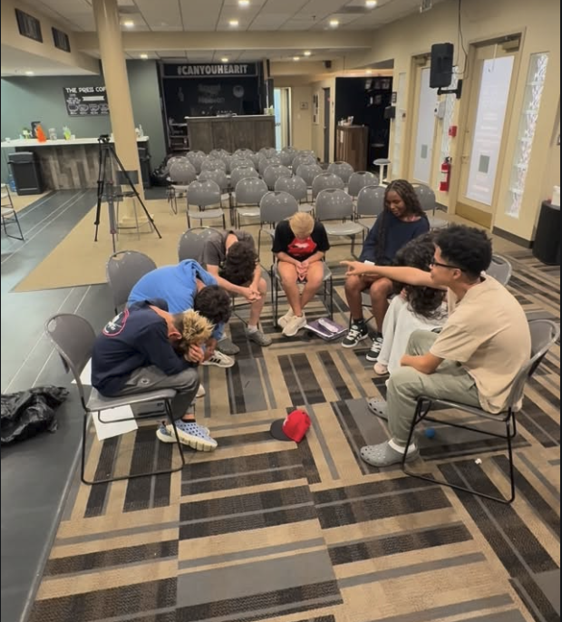 Wave Youth Group teaching moment