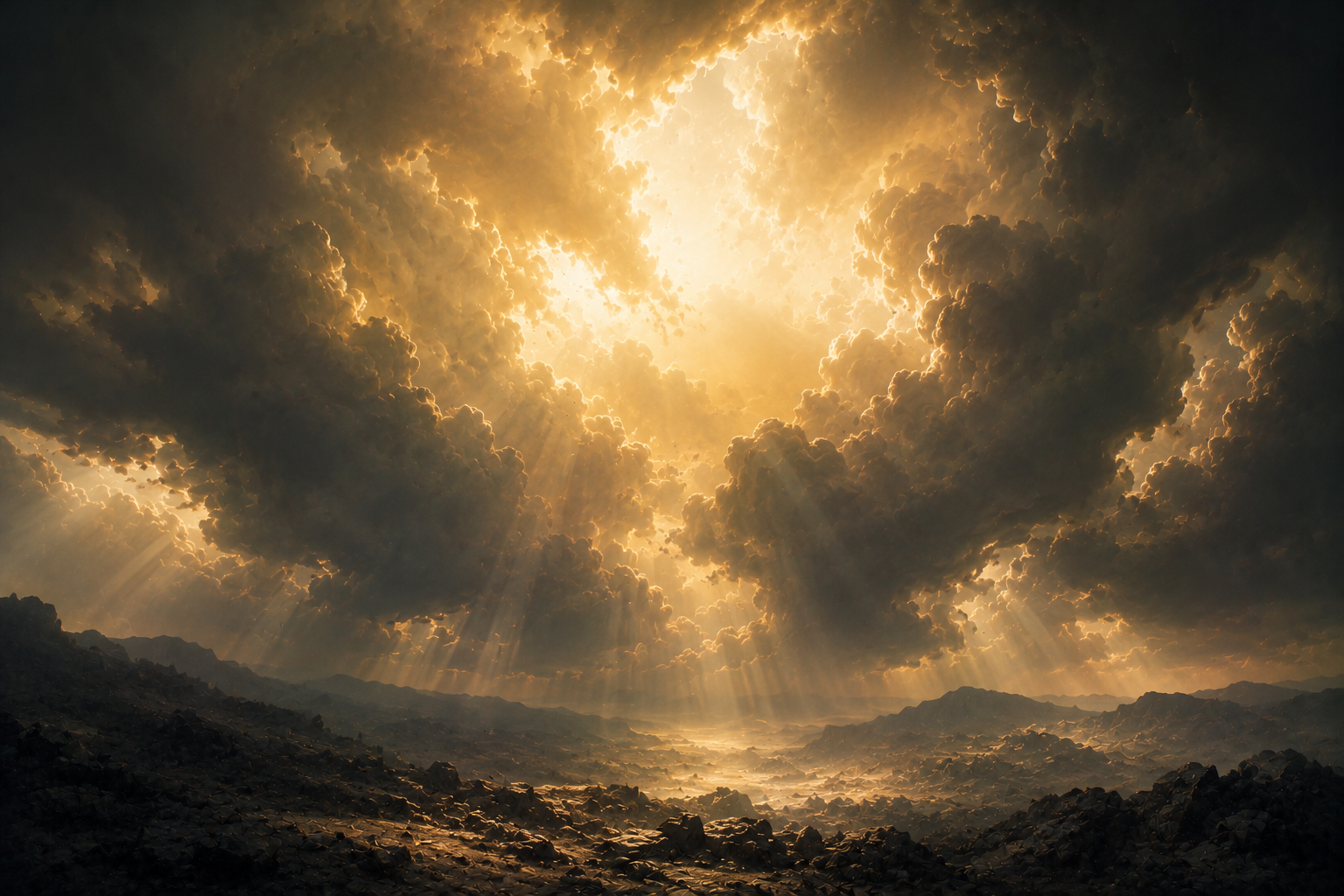 What does coming on the clouds really mean in the Bible
