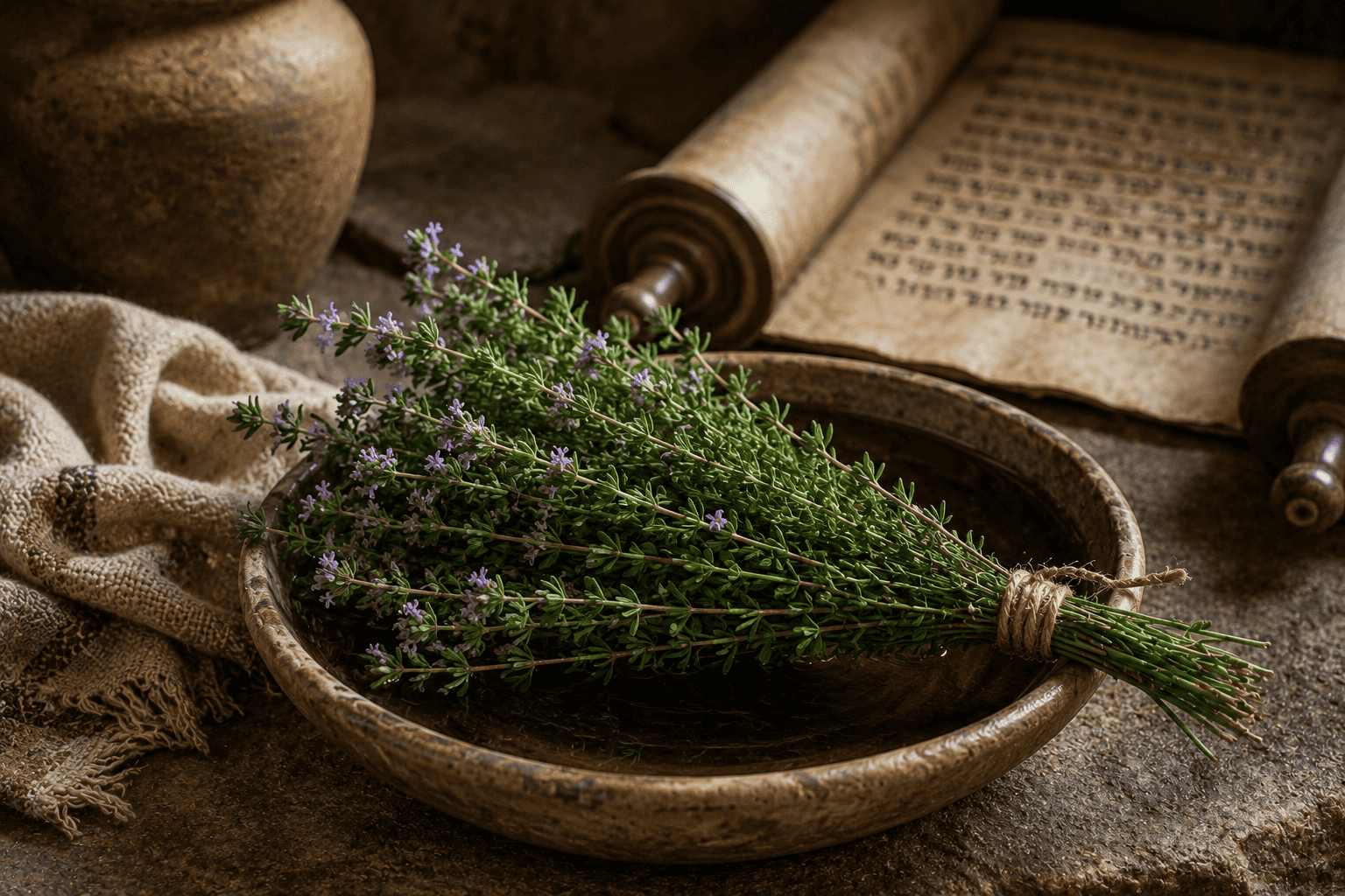Hyssop in the Bible, the humble plant of cleansing and mercy from Passover to the cross
