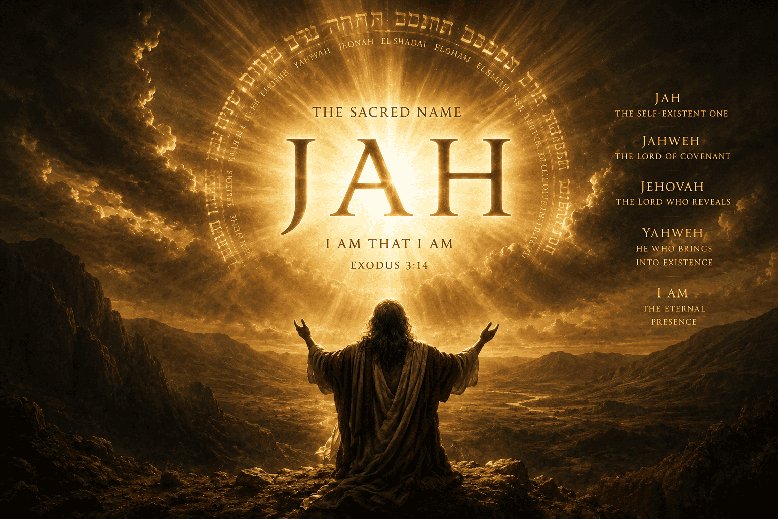 Who is Jah, the name of God found in the Bible and in Rastafari